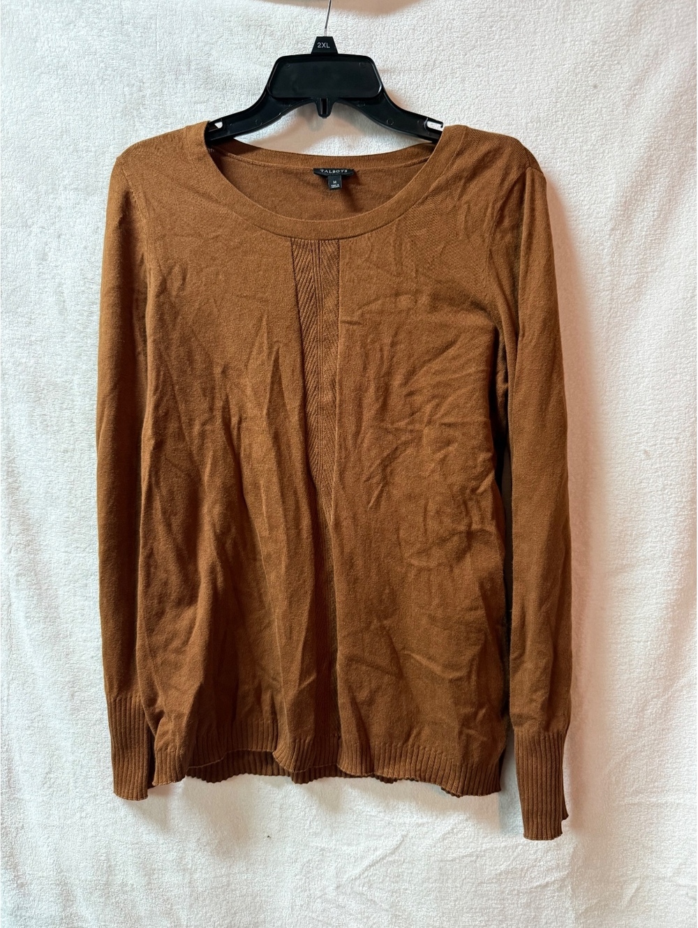 Talbots Brown Long Sleeve Sweater Medium